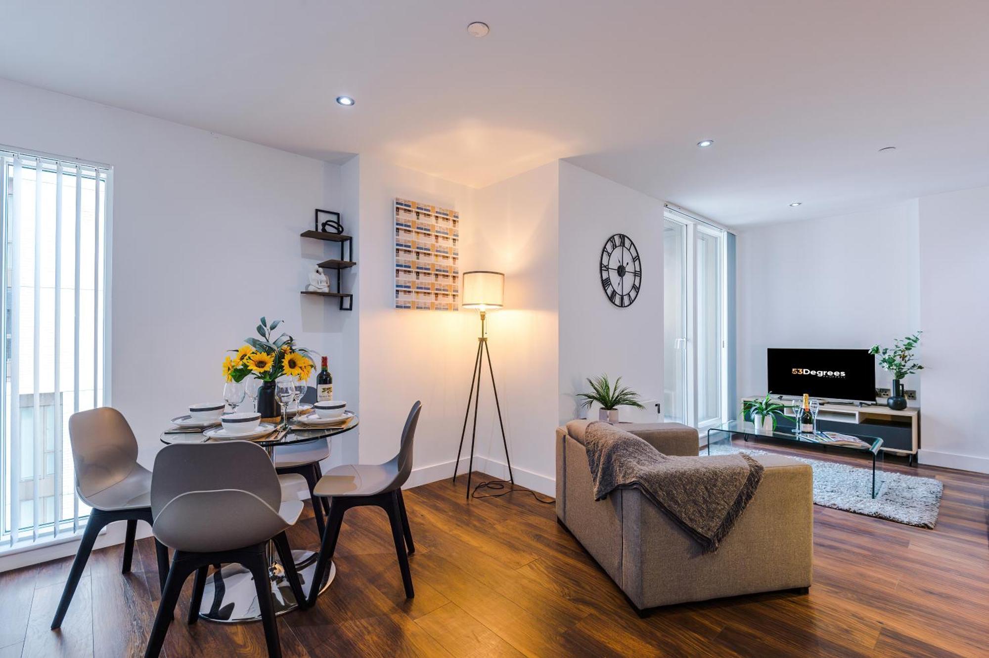 Sleek Apartment In Manchester By 53 Degrees Property, Ideal For Couples, Amazing Location! Bagian luar foto