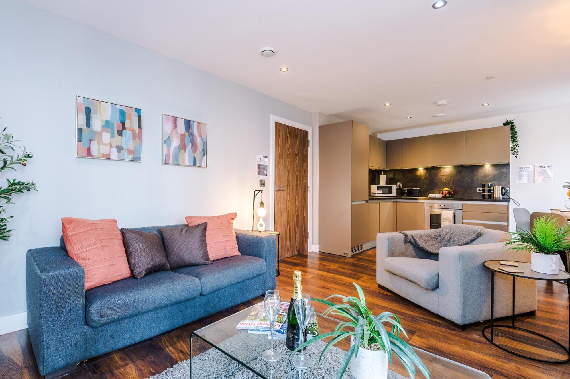 Sleek Apartment In Manchester By 53 Degrees Property, Ideal For Couples, Amazing Location! Bagian luar foto